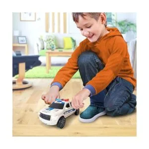 ArtCreativity Camioneta de policía con faros LED y