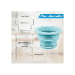 Outus 4 piezas de sello de manguera de tubo de drenaje_3