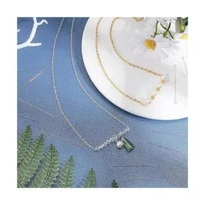 PH PandaHall 560 pines de acero inoxidable 304 de 8