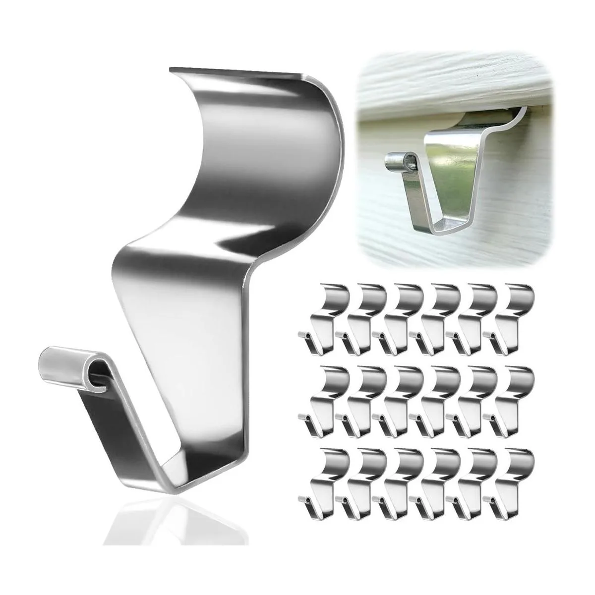 Ganchos de vinilo para colgar paquete de 12 sin_1