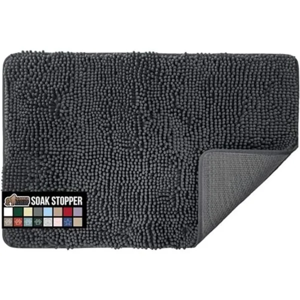 Gorilla Grip Tapete de felpilla resistente para_1