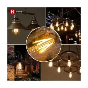 Helloify Light Dimmable Edison Vintage Antique Style