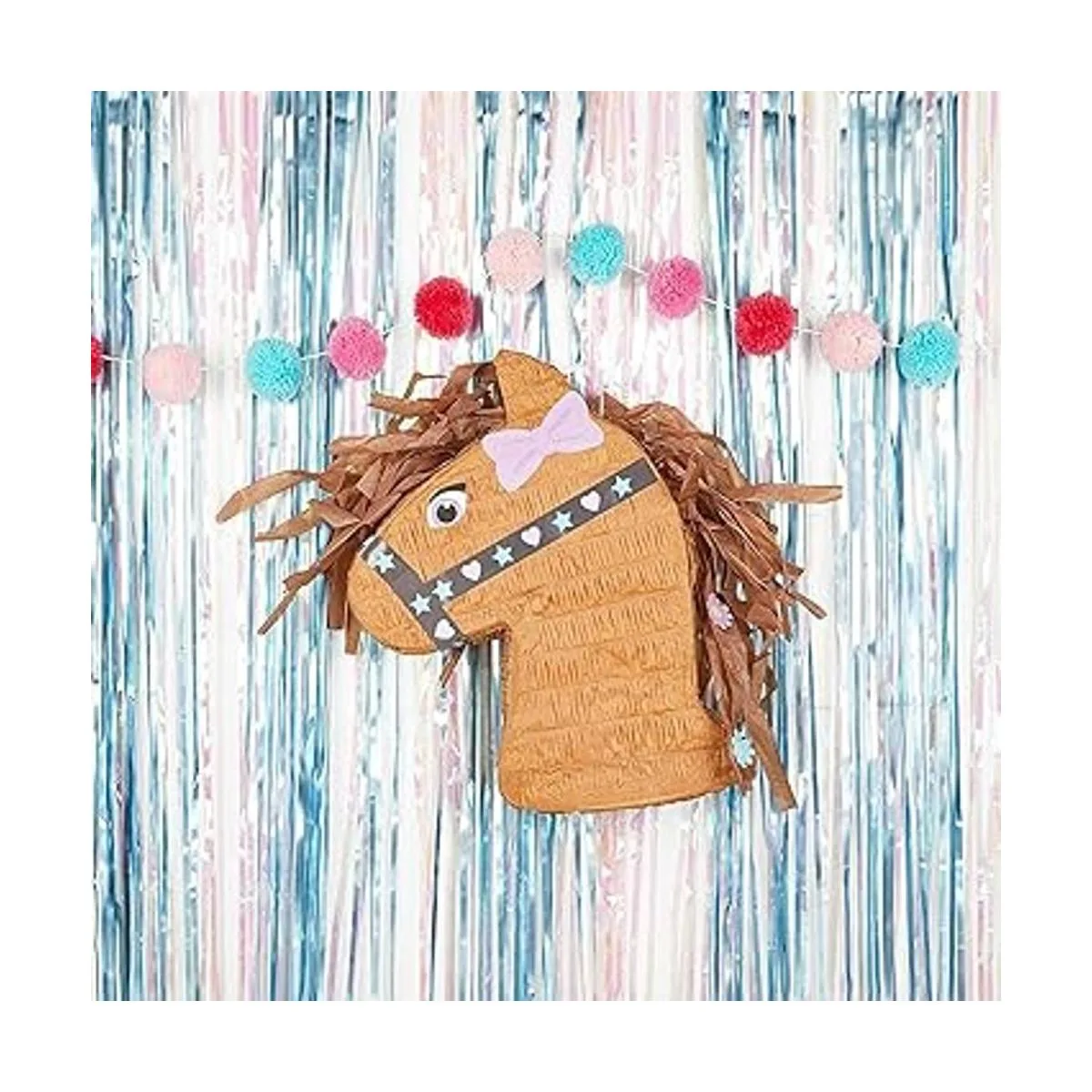 Piñata de poni para fiesta de cumpleaños con temática de_2