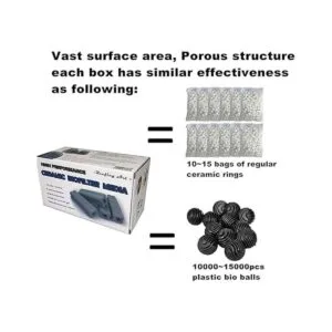 Reefing Art Filtro biológico de cerámica para recipiente_3