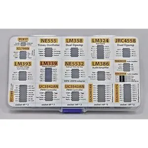 Surtido de chips CI XL 150 piezas amplificador_5