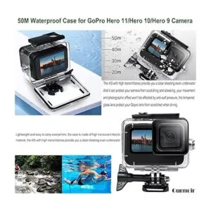 Gurmoir Kit de accesorios con funda impermeable para GoPro_2