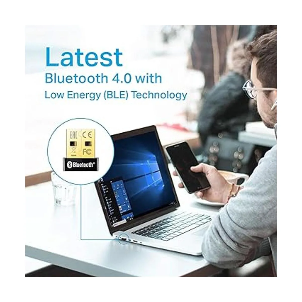 TPLink Adaptador Bluetooth USB para PC UB400 receptor_2