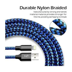 CUGUNU Cable de carga para iPhone 5 unidades 336610_2