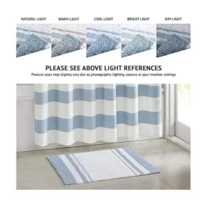 Madison Park Alfombra reversible de spa 100 algodón a_3