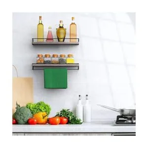 Meangood Juego de 2 estantes flotantes para montaje en