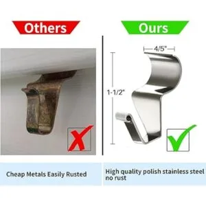 Ganchos de vinilo para colgar paquete de 12 sin_4