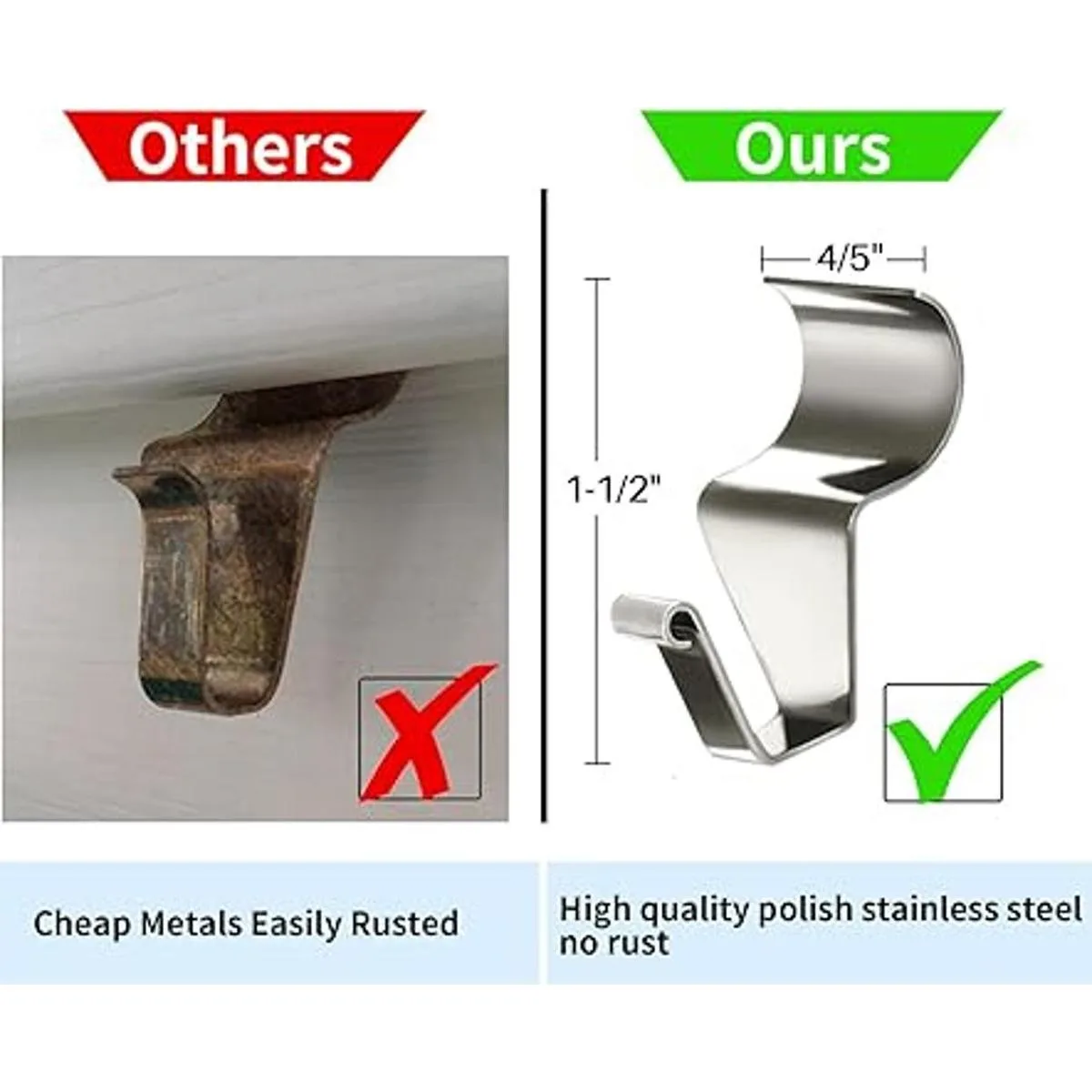 Ganchos de vinilo para colgar paquete de 12 sin_4