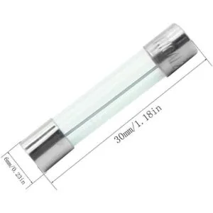 Lime2018 Juego de 150 fusibles de tubo de vidrio de_3