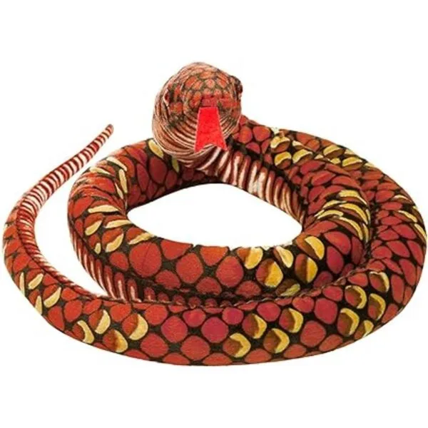 Animal de peluche de serpiente juguete de serpiente_4