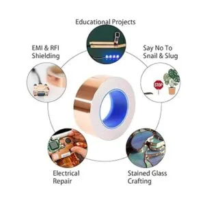 Cinta de aluminio de cobre con adhesivo acrílico_3