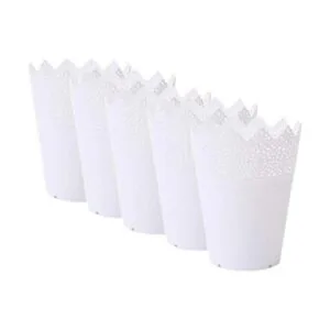 DODXIAOBEUL Lote de 5 soportes para flores de 5.1 in de_1