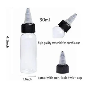 Botellas vacías de tinta de tatuaje de 1.0 fl oz New Star_6