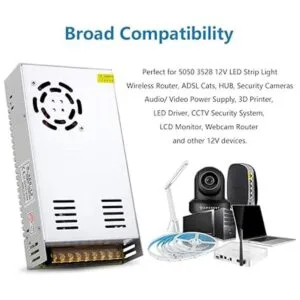 SHNITPWR Fuente de alimentación de 12 V 30 A 360 W_6