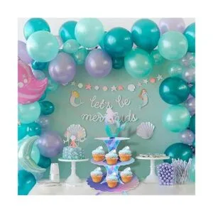 Soporte para pastel de sirena de 3 niveles suministros_6