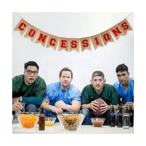 Amosfun Guirnalda de concesiones temáticas deportivas para