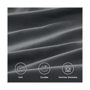 Bedsure Juego de sábanas de microfibra suave para niños_4