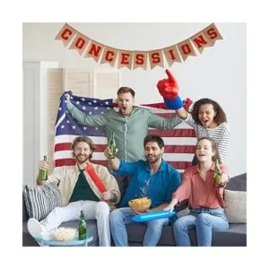 Amosfun Guirnalda de concesiones temáticas deportivas para