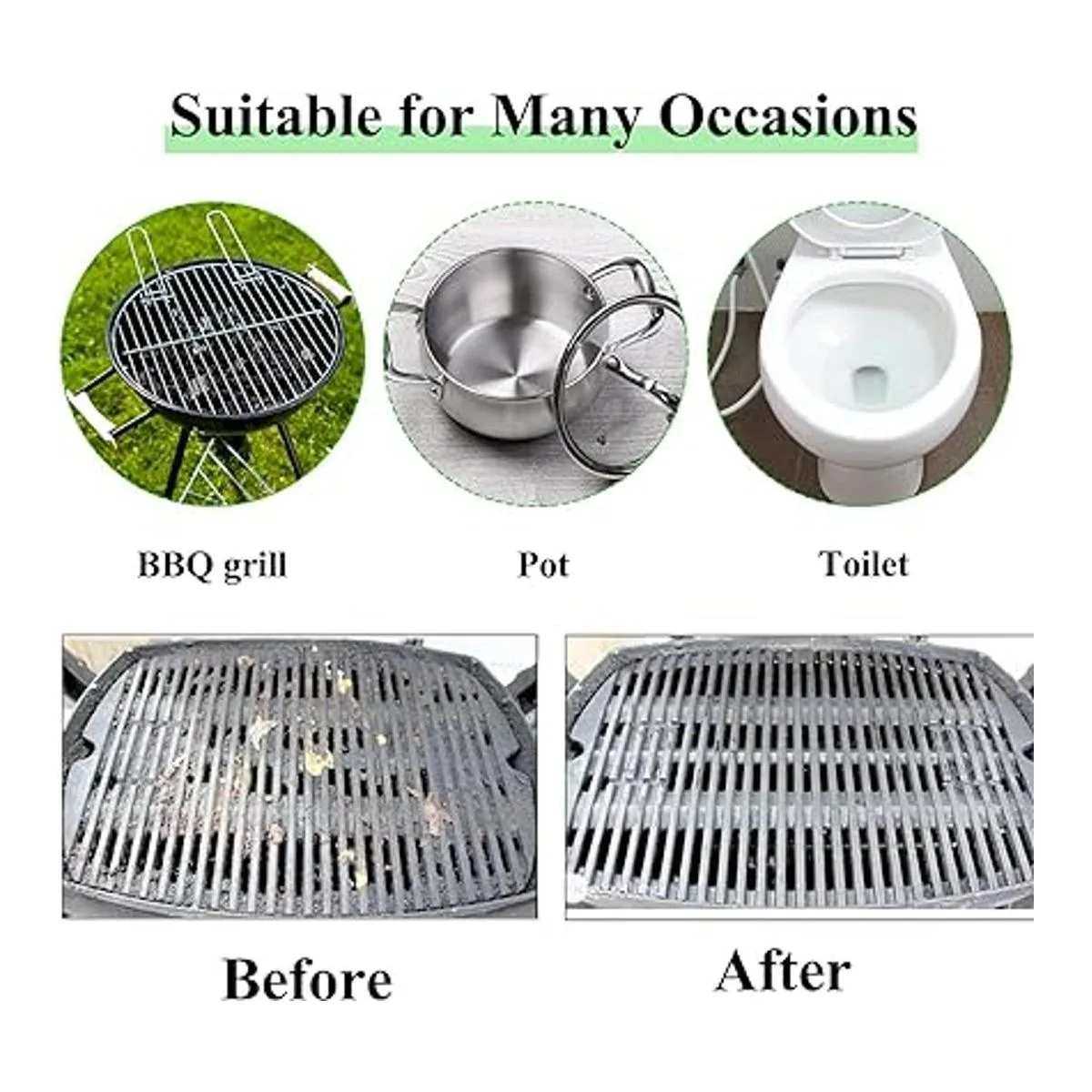 Paquete de 8 piedras pómez de bloques de ladrillos para_4