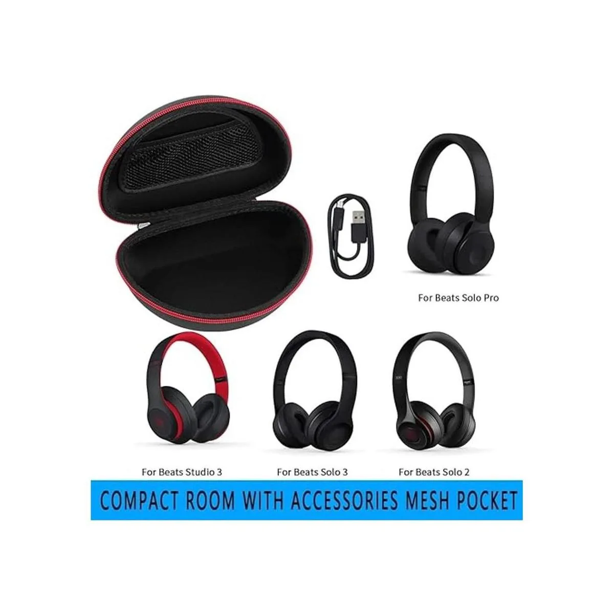 Funda para auriculares Beats Solo3 Beats Studio3 Beats_5