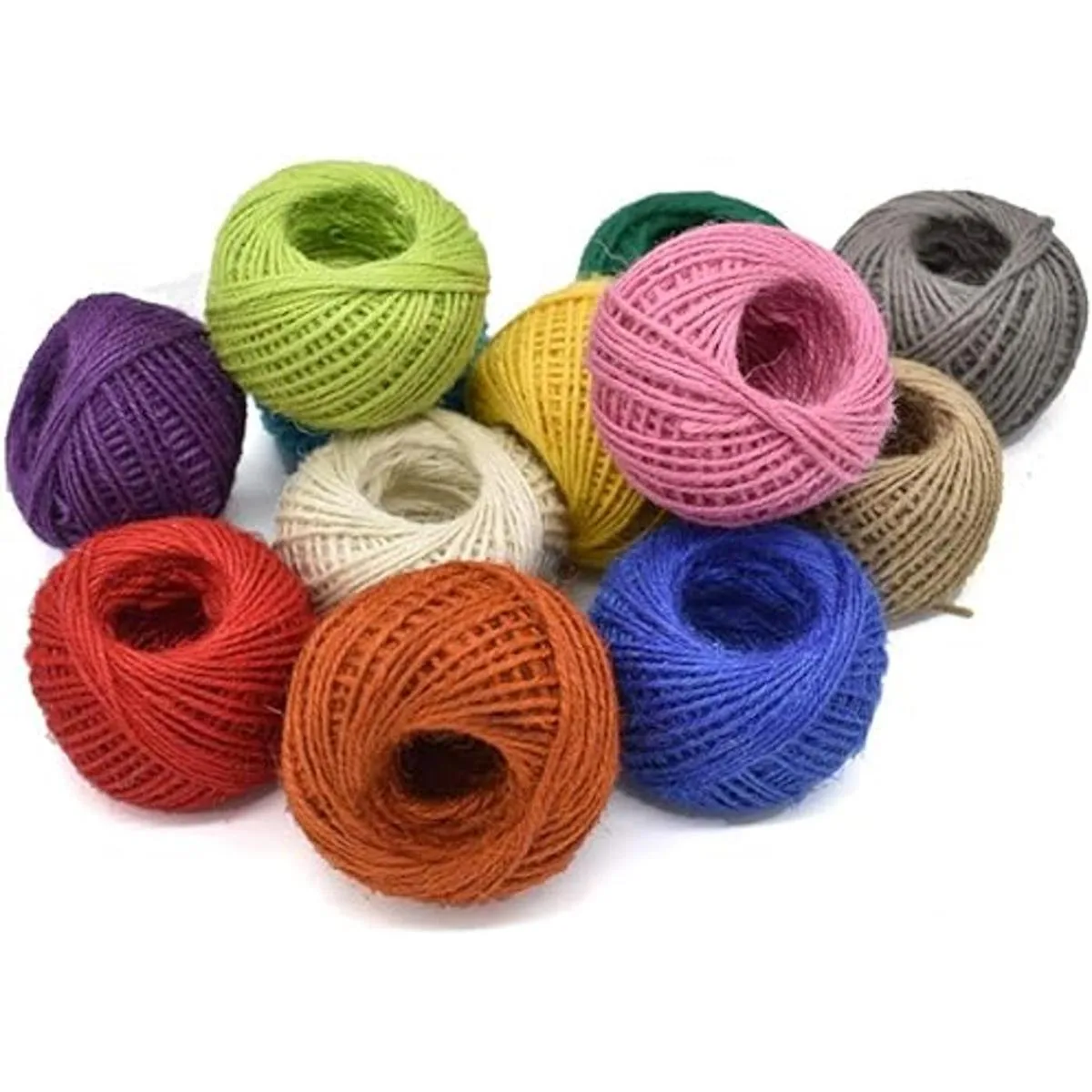 Cuerda de yute 12 unidades 3 capas 12 colores_4