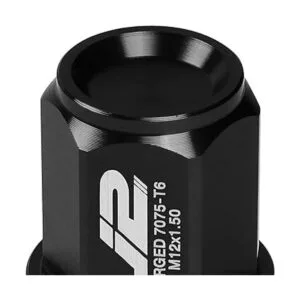 J2 Engineering 7075 Aluminio negro M12 x 1.5 20 piezas L_2