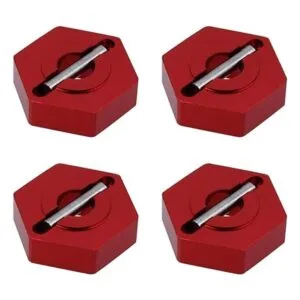 Adaptador hexagonal de rueda de aluminio de 0.472 in para