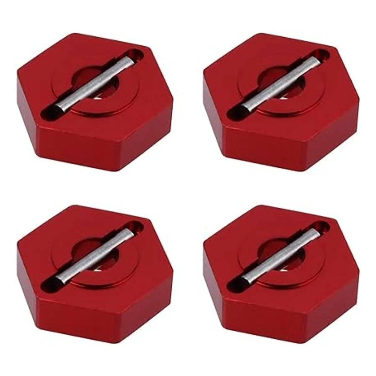 Adaptador hexagonal de rueda de aluminio de 0.472 in para