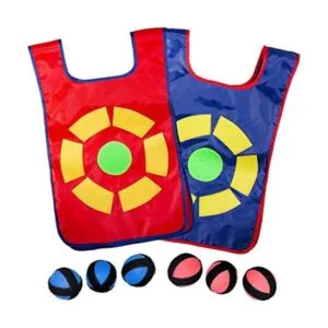 Best Dodgeball Juego de juego para niños con 2 chalecos de_1