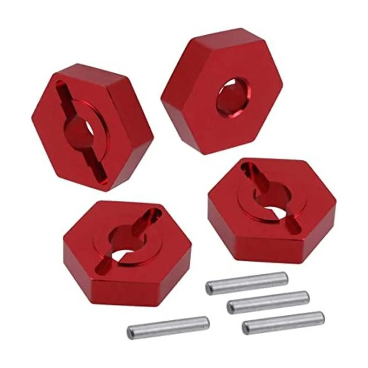 Adaptador hexagonal de rueda de aluminio de 0.472 in para