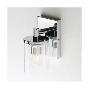 Pathson Aplique de pared vintage de 1 luz luz de pared de_1