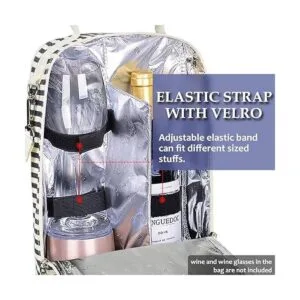 Tirrinia Bolsa de regalo de vino con aislamiento de 2_2