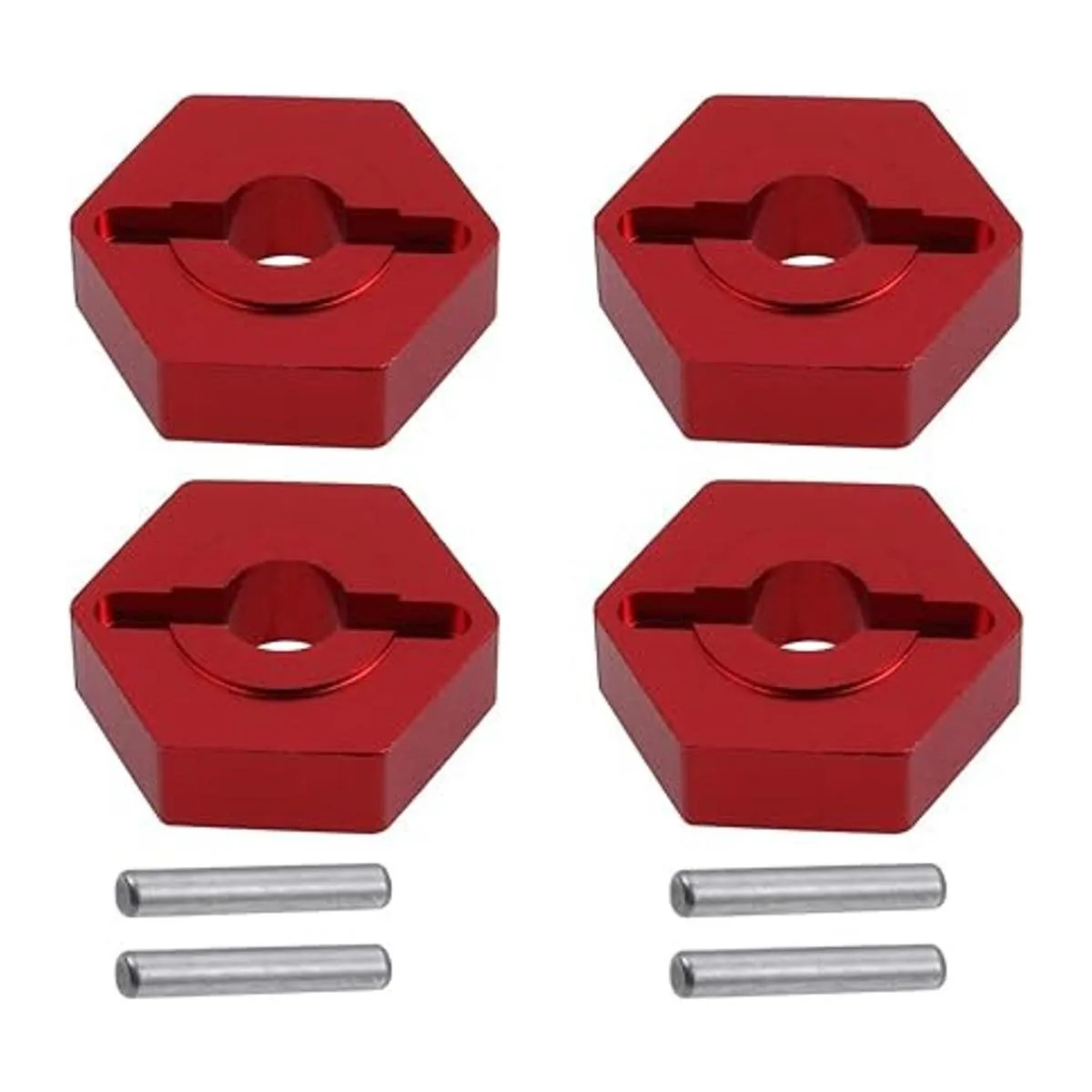 Adaptador hexagonal de rueda de aluminio de 0.472 in para