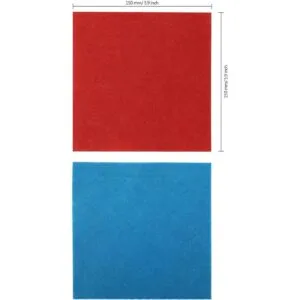 Konsait 50 hojas de tela de fieltro para manualidades 6.0