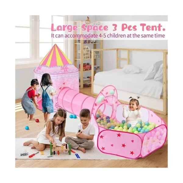 Lojeton Tienda de campaña para niña con diseño de cuento