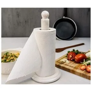 RADICALn Soporte para toallas de papel blanco hecho a mano_3