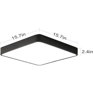Ganeed Lámpara de techo LED de 36 W lámpara de techo LED_2
