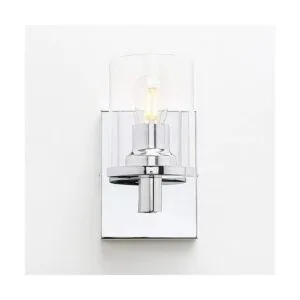 Pathson Aplique de pared vintage de 1 luz luz de pared de_3