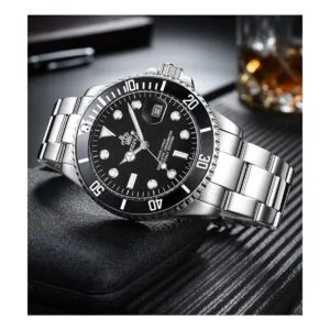 REGINALD Mens Watch Luminous Quartz Rotatable Bezel_5