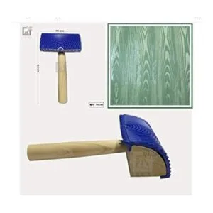 Bioristar Rodillo de textura de madera rodillo de pared