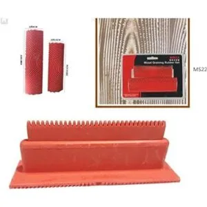 Bioristar Rodillo de textura de madera rodillo de pared