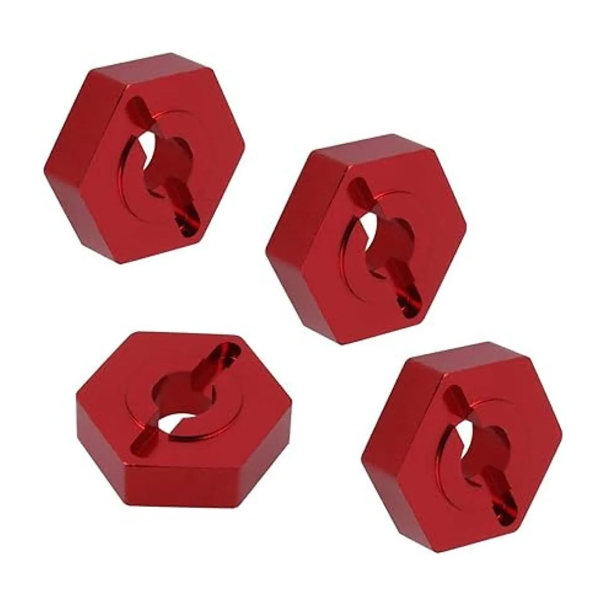 Adaptador hexagonal de rueda de aluminio de 0.472 in para