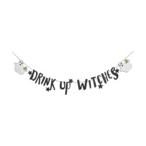 Brujas Beber Up Banner negro Bandera de brujas de_1