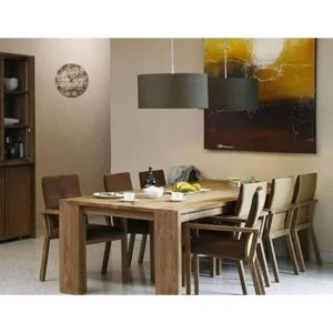 Reloj de pared redondo de estilo rústico de 13 pulgadas_5