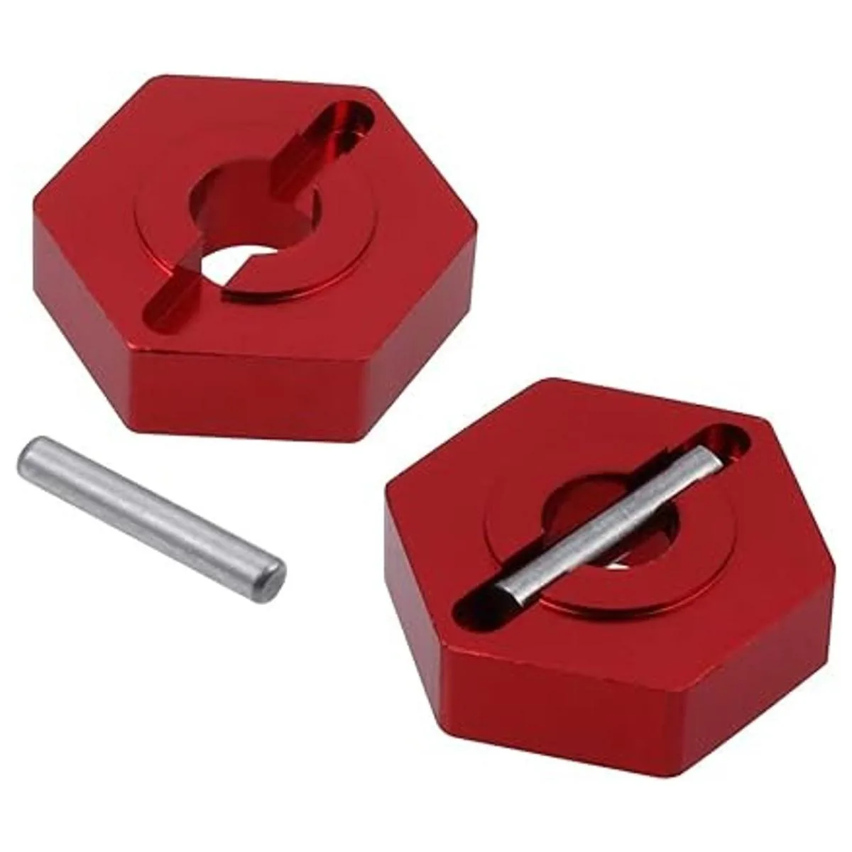 Adaptador hexagonal de rueda de aluminio de 0.472 in para