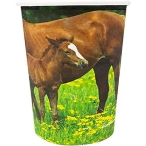 Paquete de suministros para fiesta de caballos 116 piezas_6